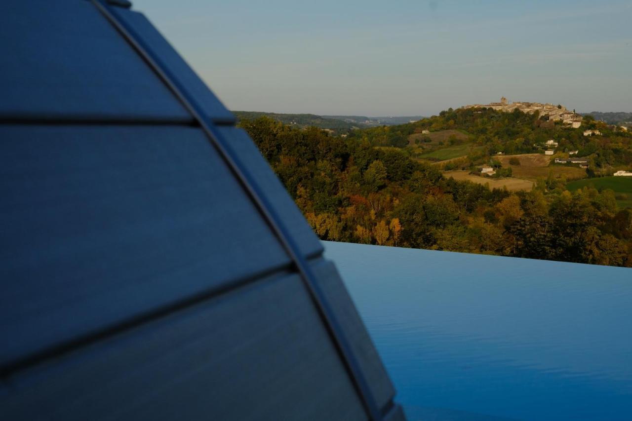 Le Belvedere Hotel Et Bien Etre Lauzerte Exterior foto