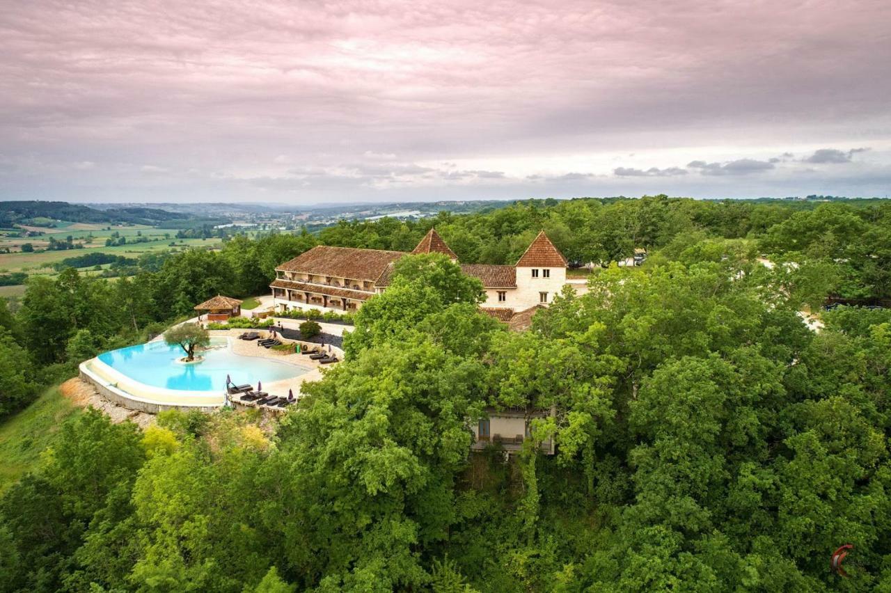 Le Belvedere Hotel Et Bien Etre Lauzerte Exterior foto