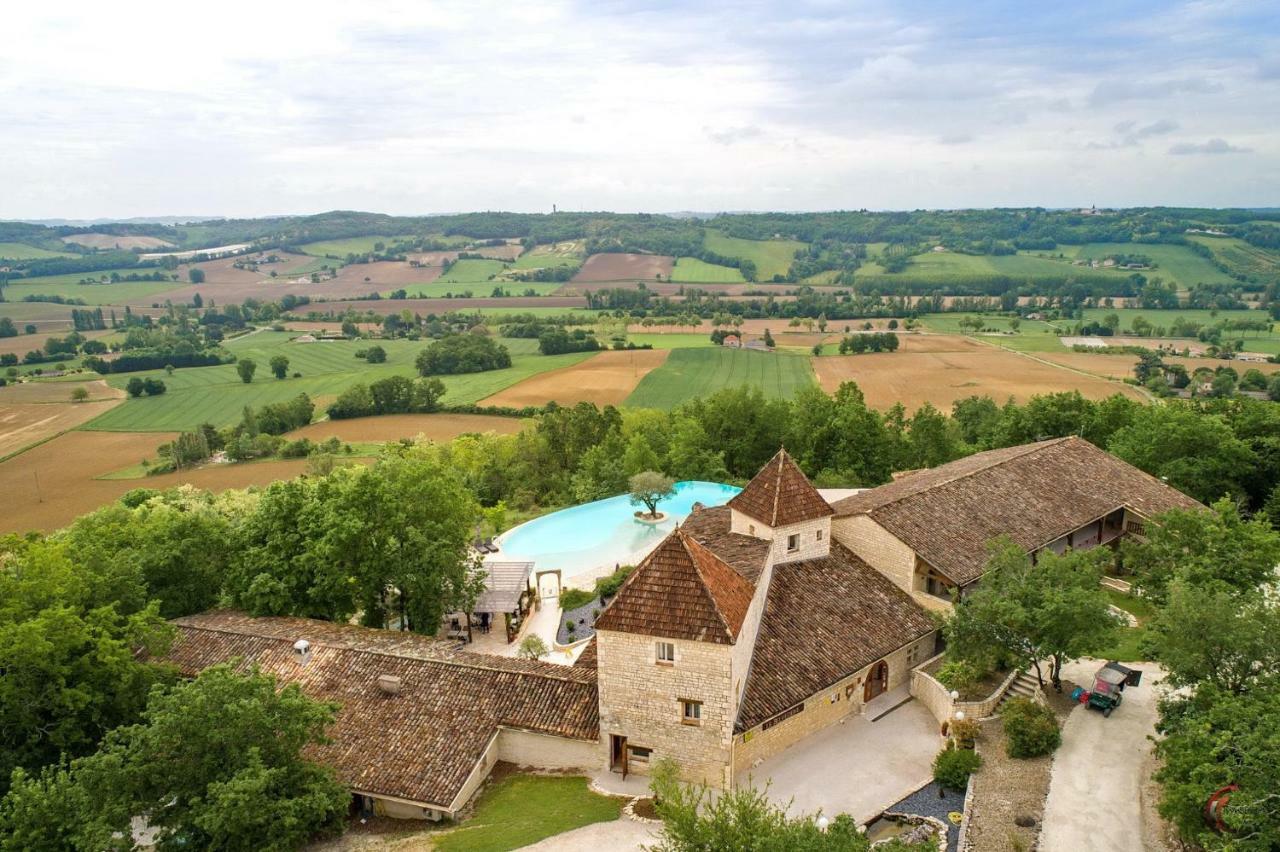 Le Belvedere Hotel Et Bien Etre Lauzerte Exterior foto